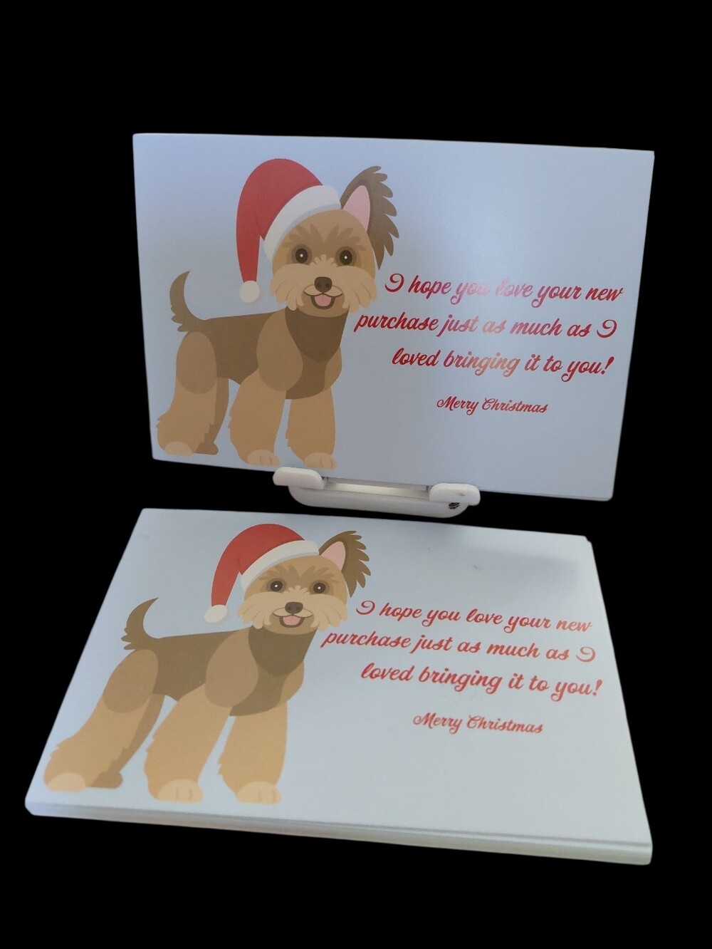 25ct. 4x6 Holiday Dog Thank You Cards -3 Random Polymailers ✨️PRICE FIRM✨️ - Picture 5 of 5